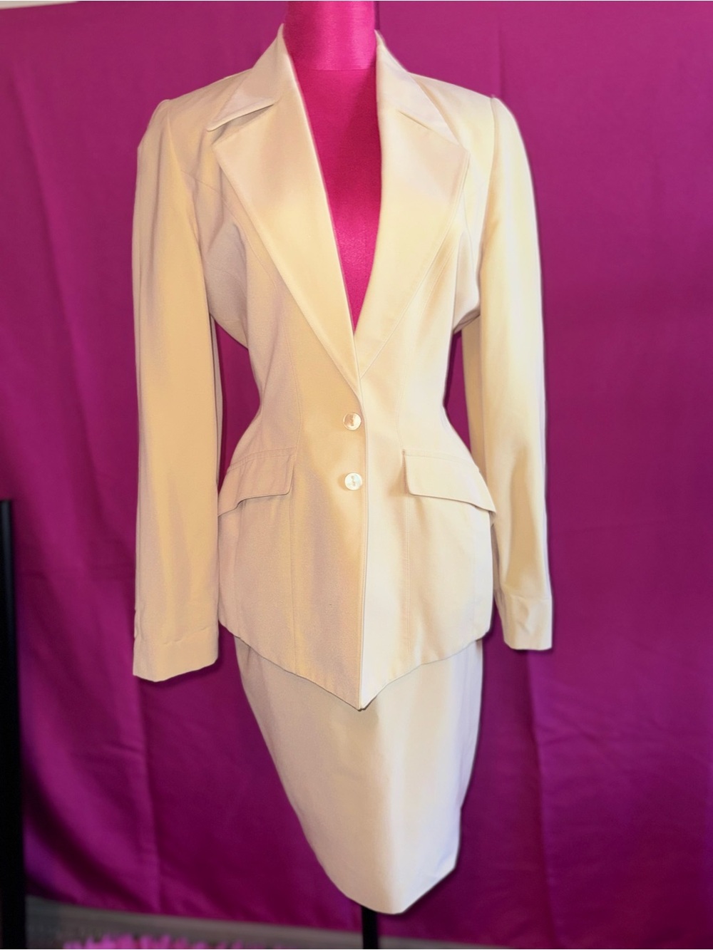 Vintage Thierry Mugler Skirt Suit - Picture 6 of 14